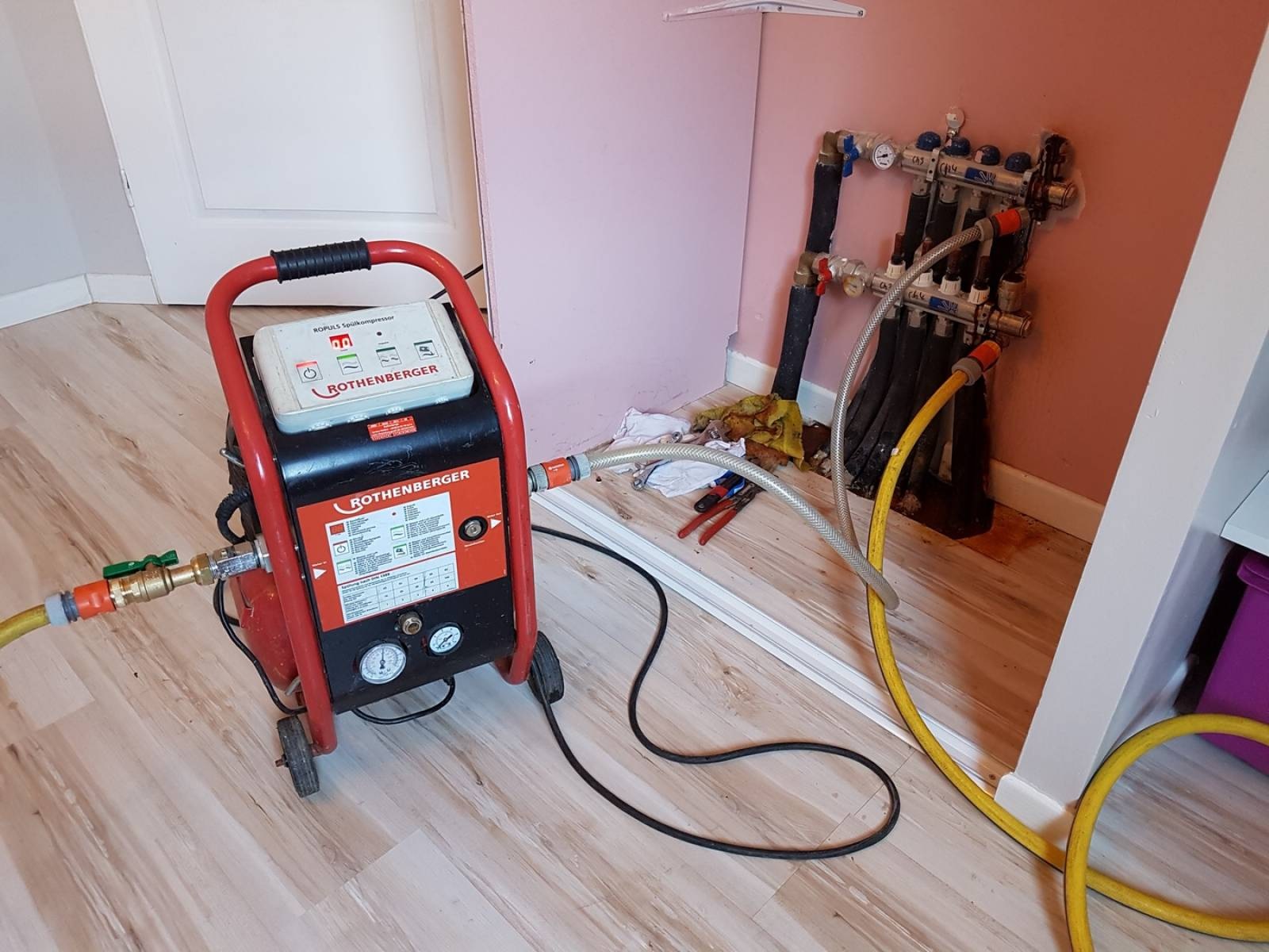 Sırasöğütler Viessmann Petek Temizliği